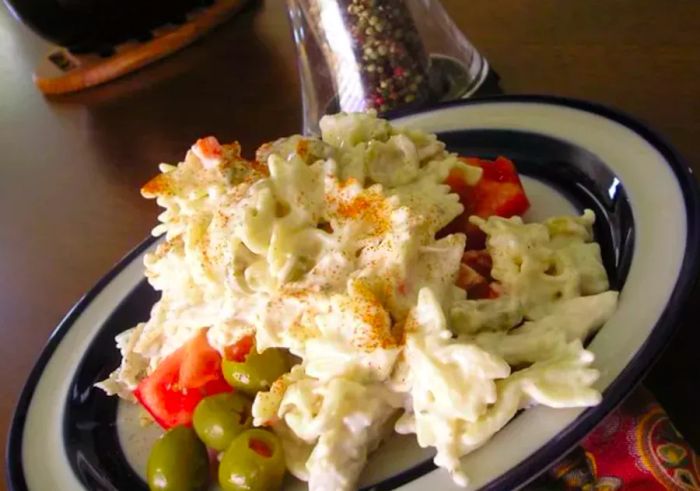 Ranch Chicken Macaroni Salad Recipe