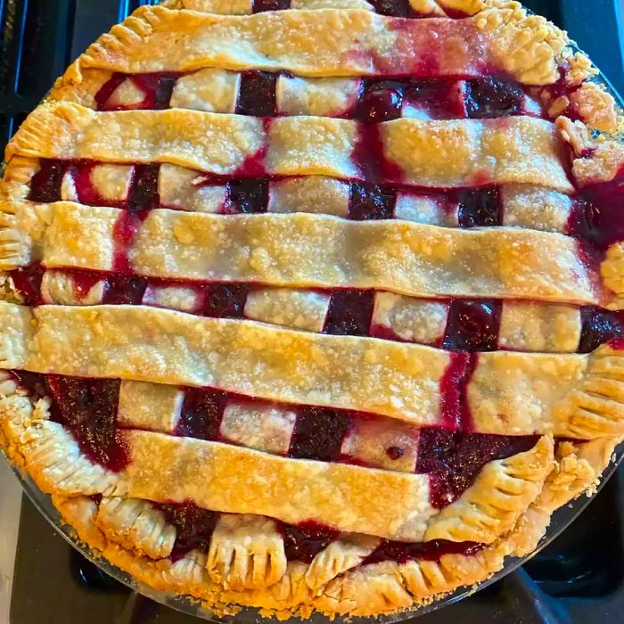 Northwest Marionberry Pie