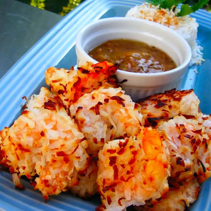 Crispy Baked Coconut Shrimp