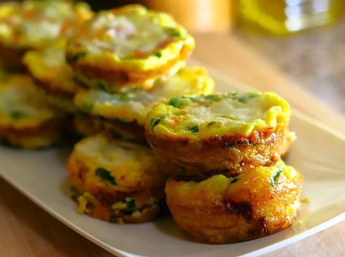 Stacked Egg Bites