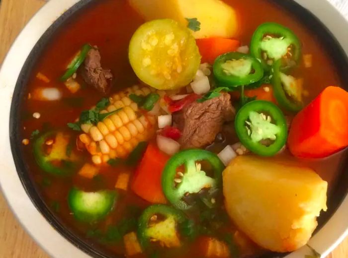 Beef Soup (Caldo de Res)