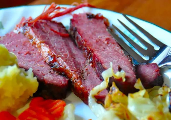 Slow-Cooked Corned Beef Brisket