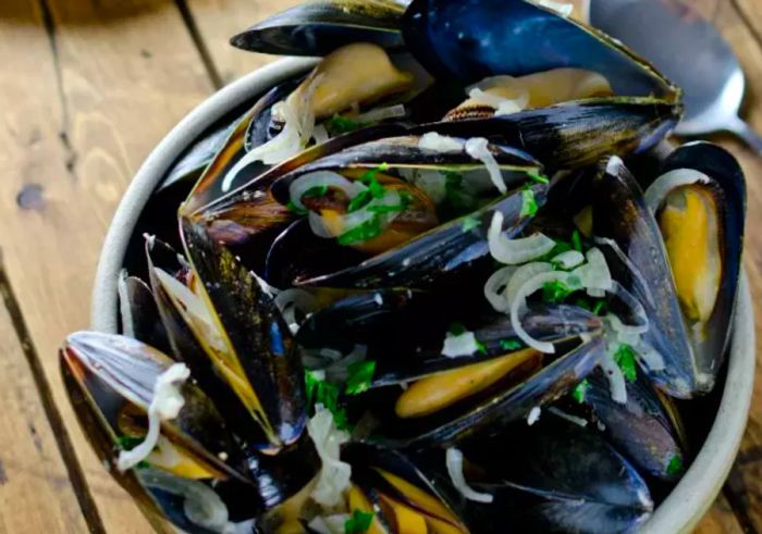 Step-by-Step Mussel Cooking