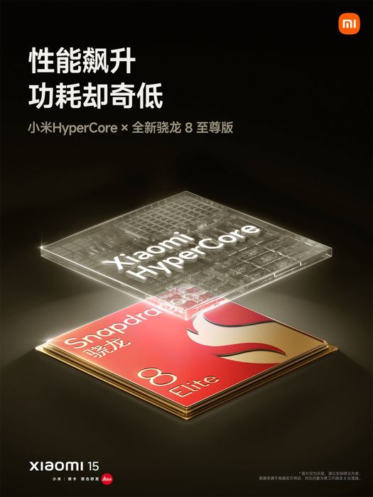 Xiaomi 15 sở hữu sức mạnh ấn tượng nhờ con chip Snapdragon 8 Elite mới nhất, hứa hẹn mang đến hiệu suất vượt trội.