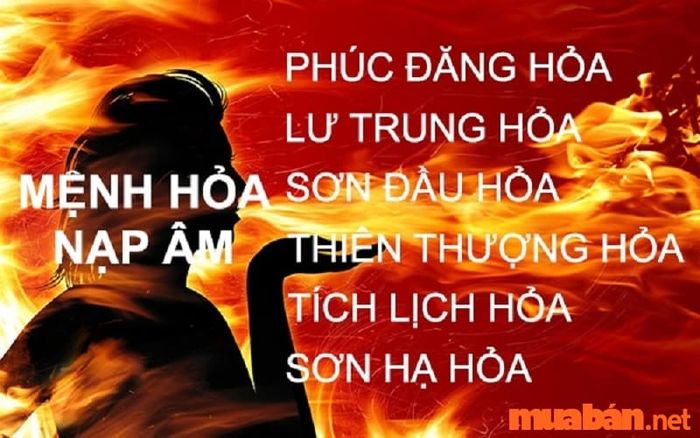 Phúc Đăng Hỏa là một trong sáu nạp âm của mệnh Hỏa