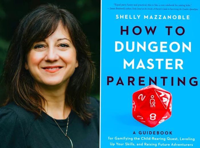 In her upcoming book, 'How to Dungeon Master Parenting,' Shelly Mazzanoble explores the valuable lessons parents can learn from Dungeons & Dragons.