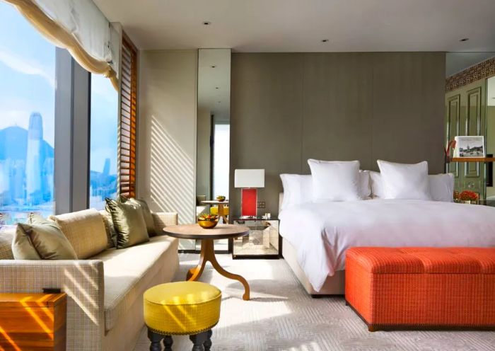 Rosewood Hong Kong, with stunning views of Victoria Harbor, secured the third spot on the list.