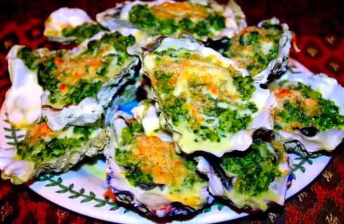 Rockin' Oysters Rockefeller