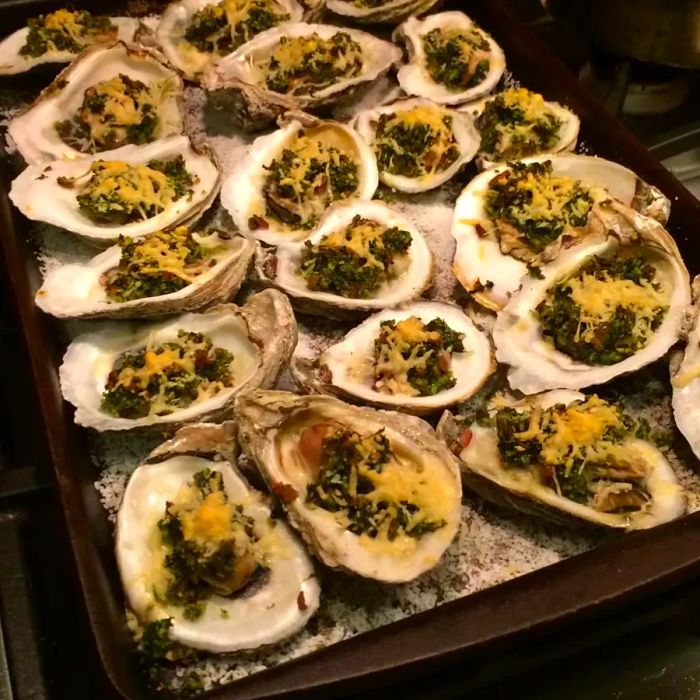 Oysters Rockefeller