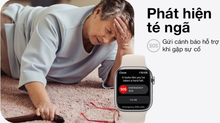 Cách tính năng phát hiện té ngã hoạt động