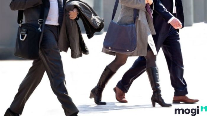 The hurried walk