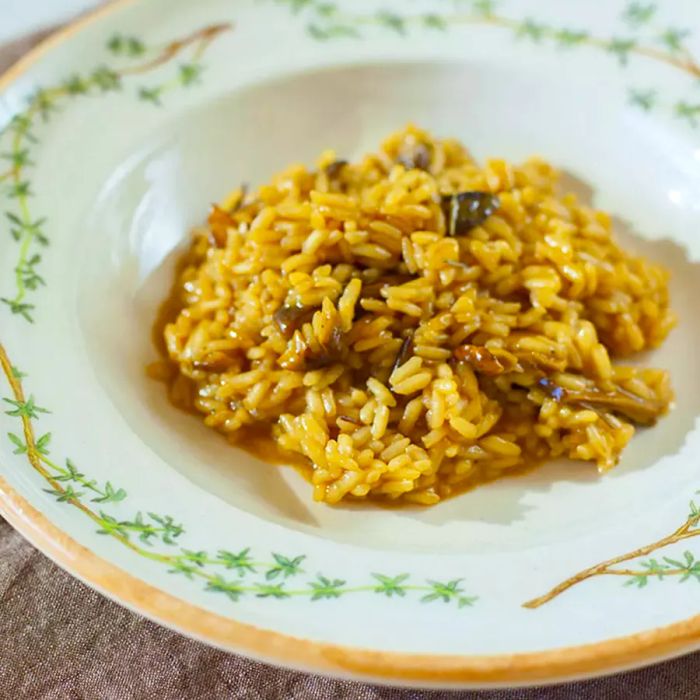 Authentic Italian Porcini Mushroom Risotto