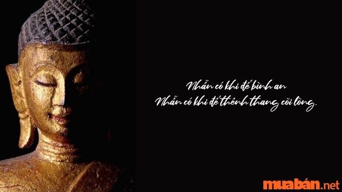 Nhẫn nhịn là biểu hiện của sự khôn ngoan
