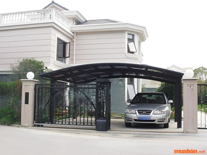 Kích thước cổng cho ô tô