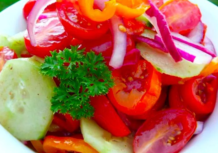 Fire and Ice Salad