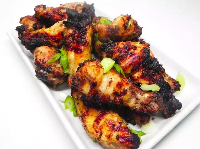 Grilled Caesar Chicken Wings