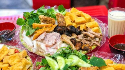 quán bún đậu mắm tôm Hà Nội