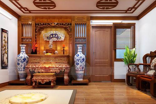 sắp xếp bàn thờ gia tiên
