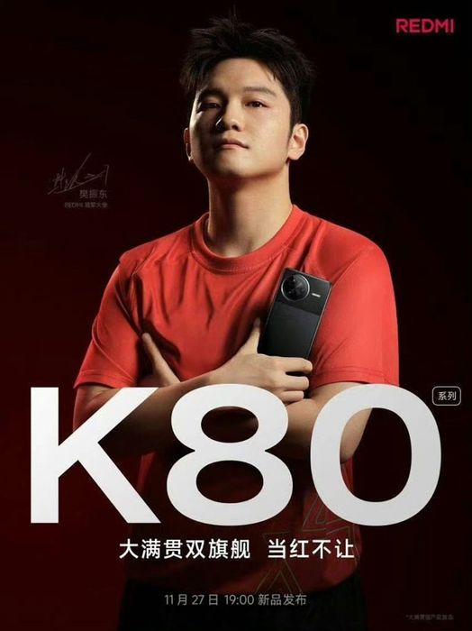 Redmi K80 sẽ chính thức ra mắt vào ngày 27 tháng 11 tới đây