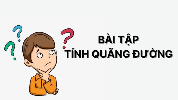 Công thức tính quãng đường là: