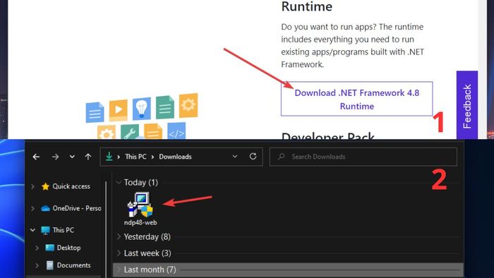 Khắc phục lỗi 0x80070643 - Cài đặt phiên bản .NET Framework mới nhất