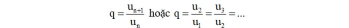 Geometric sequence formula for infinite backward progression