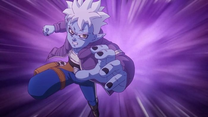 Bìa câu hỏi liệu Glorio có phản bội Goku trong Dragon Ball DAIMA?