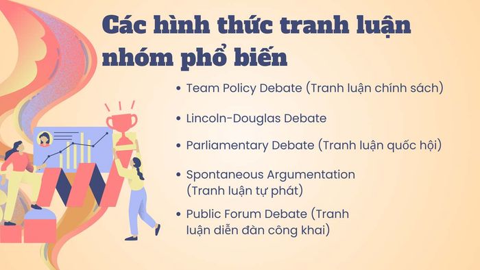 Các kiểu tranh luận nhóm phổ biến trong giáo dục