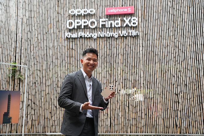 Sự kiện trải nghiệm sớm OPPO Find X8 có sự tham gia của KOL Tuấn Ngọc