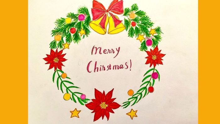 Cách trang trí vòng nguyệt quế Noel cho mùa Giáng sinh thêm rực rỡ