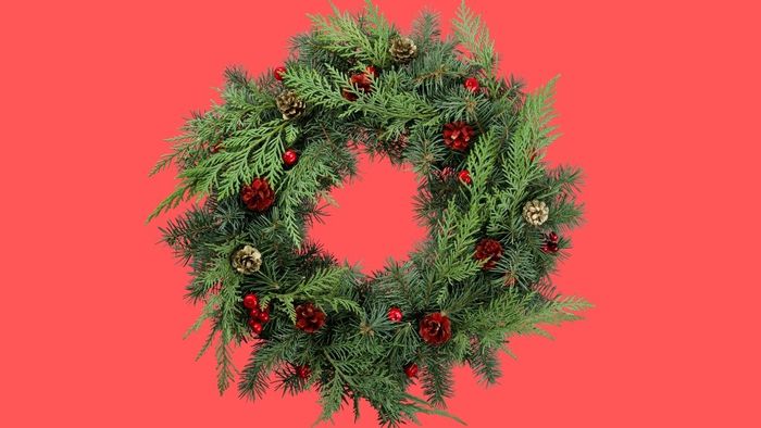 Cách vẽ vòng nguyệt quế Noel đẹp và đơn giản