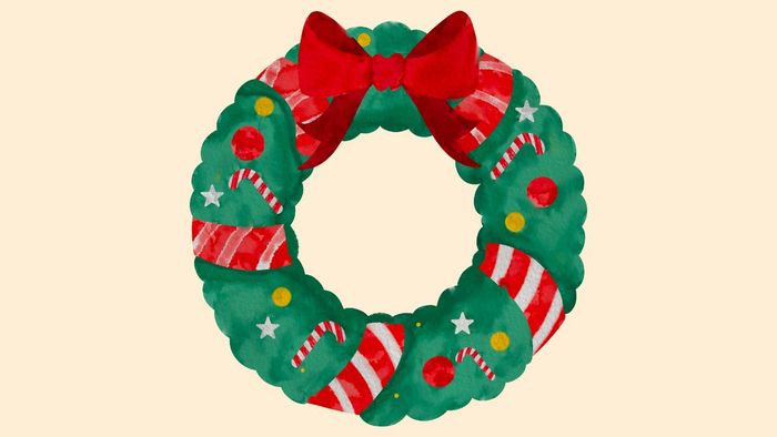 Trang trí vòng nguyệt quế Noel cho không gian thêm phần ấm cúng và rực rỡ