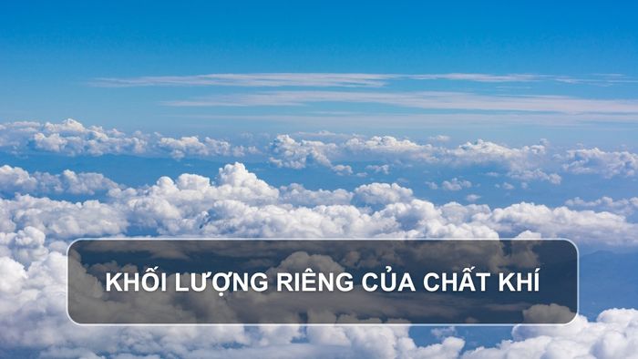 Công thức tính khối lượng riêng