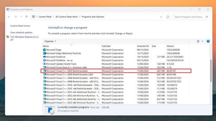 Khắc phục lỗi Runtime Error - Sửa lỗi Microsoft Visual C++ Runtime Library bước 2