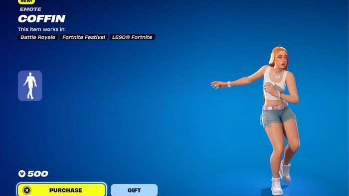 Biểu tượng Coffin trong Fortnite