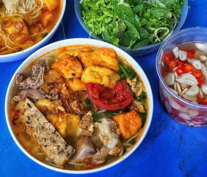 quán bún riêu ngon hà nội