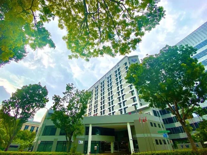 Mặt tiền khách sạn YWCA Fort Canning