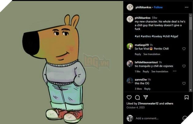 Meme Chill Guy là gì và lý do vì sao nó lại gây bão trên mạng xã hội?