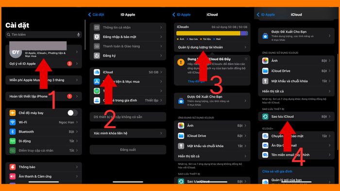 Cách phục hồi ghi chú đã xóa từ bản sao lưu iCloud
