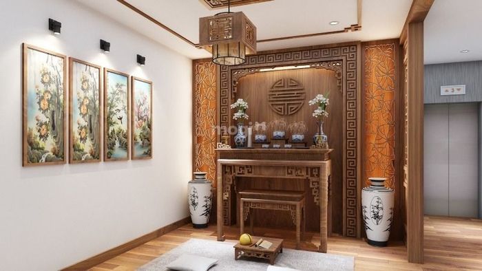 Vị trí phòng thờ phù hợp