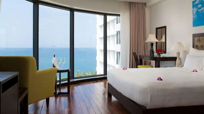 Phòng Queen Ocean View tại Sandals Island Hotel