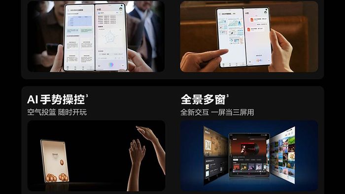 Huawei Mate X6 mang đến nhiều tính năng AI thú vị, giúp nâng cao trải nghiệm người dùng và mở ra các khả năng tương tác sáng tạo.