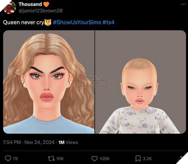 Nguồn gốc và sự phát triển của meme Queen Never Cry khiến nó trở thành một hiện tượng viral trên mọi nền tảng xã hội.