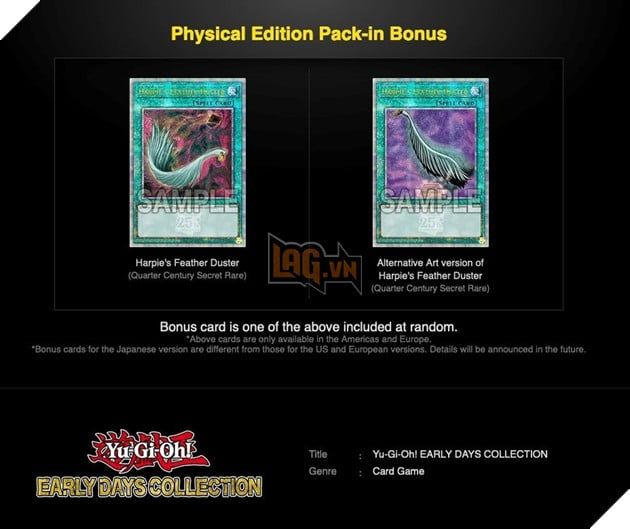 Rò Rỉ Danh Sách Các Trò Chơi Trong Gói Yu-Gi-Oh: Early Days Collection Sẽ Được Phát Hành Vào Tháng 2 Năm Sau