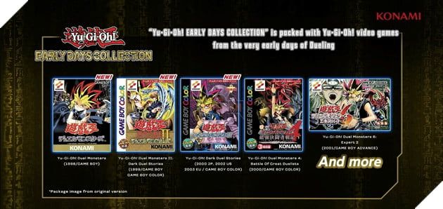Danh Sách Các Trò Chơi Trong Gói Yu-Gi-Oh: Early Days Collection Dự Kiến Ra Mắt Tháng 2 Năm Sau
