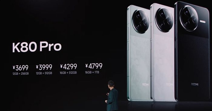 Mức giá của Redmi K80 Pro