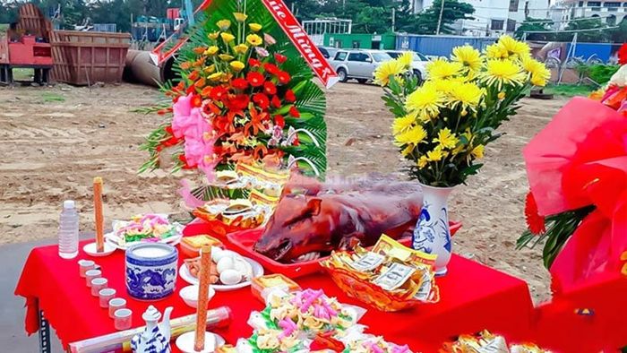 Các lễ vật cần chuẩn bị trong lễ cúng đất