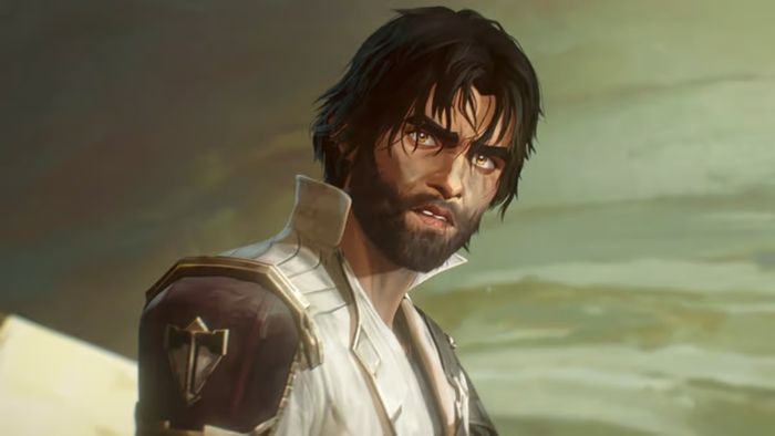 Tại cổng Hex, Jayce cố gắng bảo vệ lõi Hexgate.