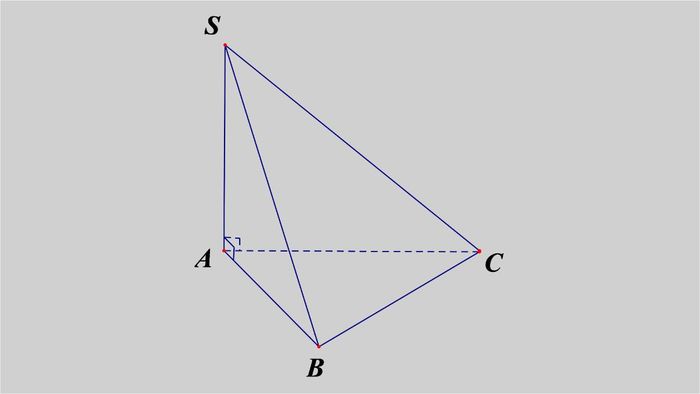 Volume calculation formulas for a pyramid