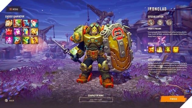 Một trò chơi mới đang nổi lên với lối chơi kết hợp giữa MOBA và MMO đầy thú vị.